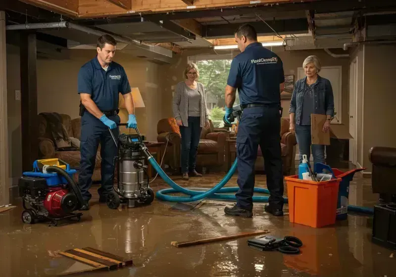 Basement Water Extraction and Removal Techniques process in Saint Augustine South, FL